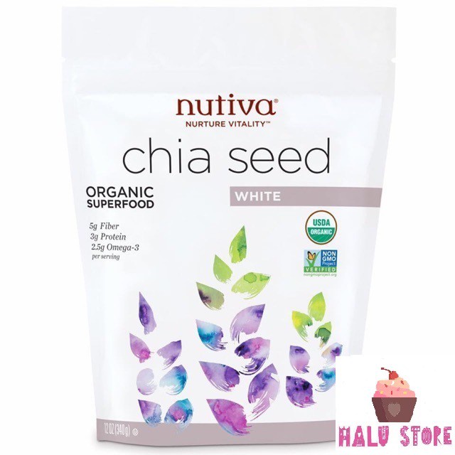 [HÀNG CHUẨN - CHÍNH HÃNG] Hạt Chia Seeds Nutiva - Mỹ