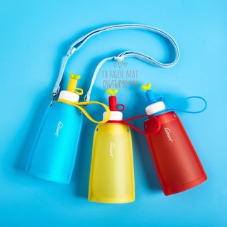 Bình nước silicon Jumony Sillyman Made in Korea