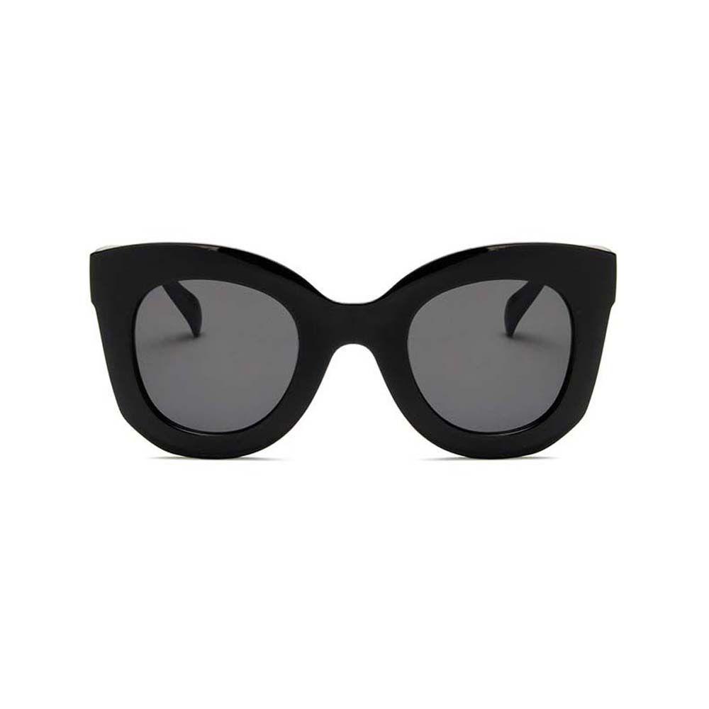 Kính Râm Nữ Chống Tia UV400 WMES15H Màu Đen Phong Cách Vintage