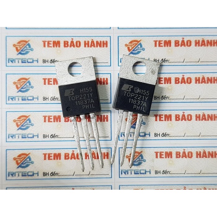 Combo 5 chiếc IC nguồn TOP221YN, TOP221Y công suất 12w TO-220