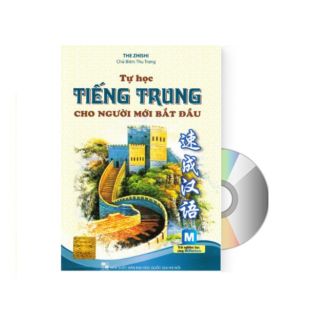 Sách - Tự học tiếng Trung cho người mới bắt đầu + DVD quà tặng