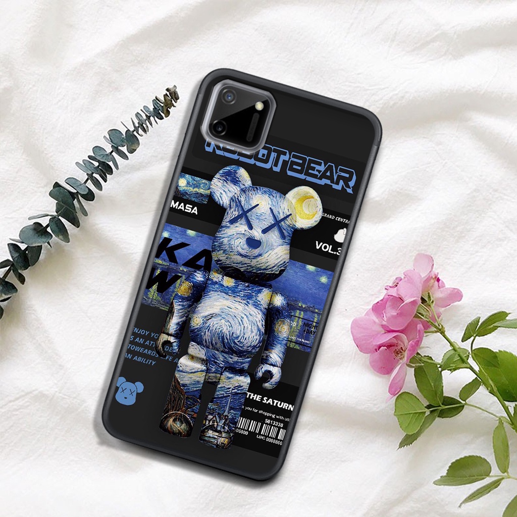 ỐP LƯNG XIAOMI REDMI 10C , IN HÌNH GẤU ROBOT BAO ĐẸP, BAO CHẤT