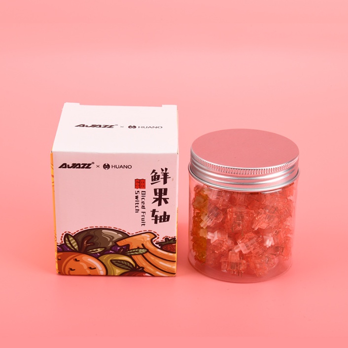 Ajazz Diced Fruit Switch 3 loại: Kiwi- Peach- Banana- Ajazz X Huano