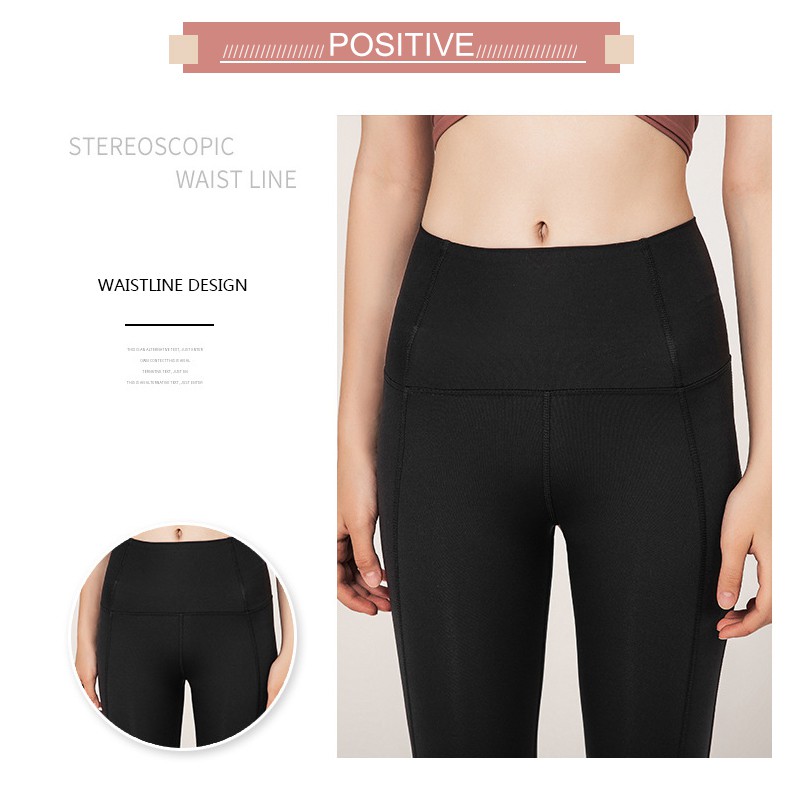 Áo bra có dây buộc / quần dài thời trang thể thao dành cho nữ