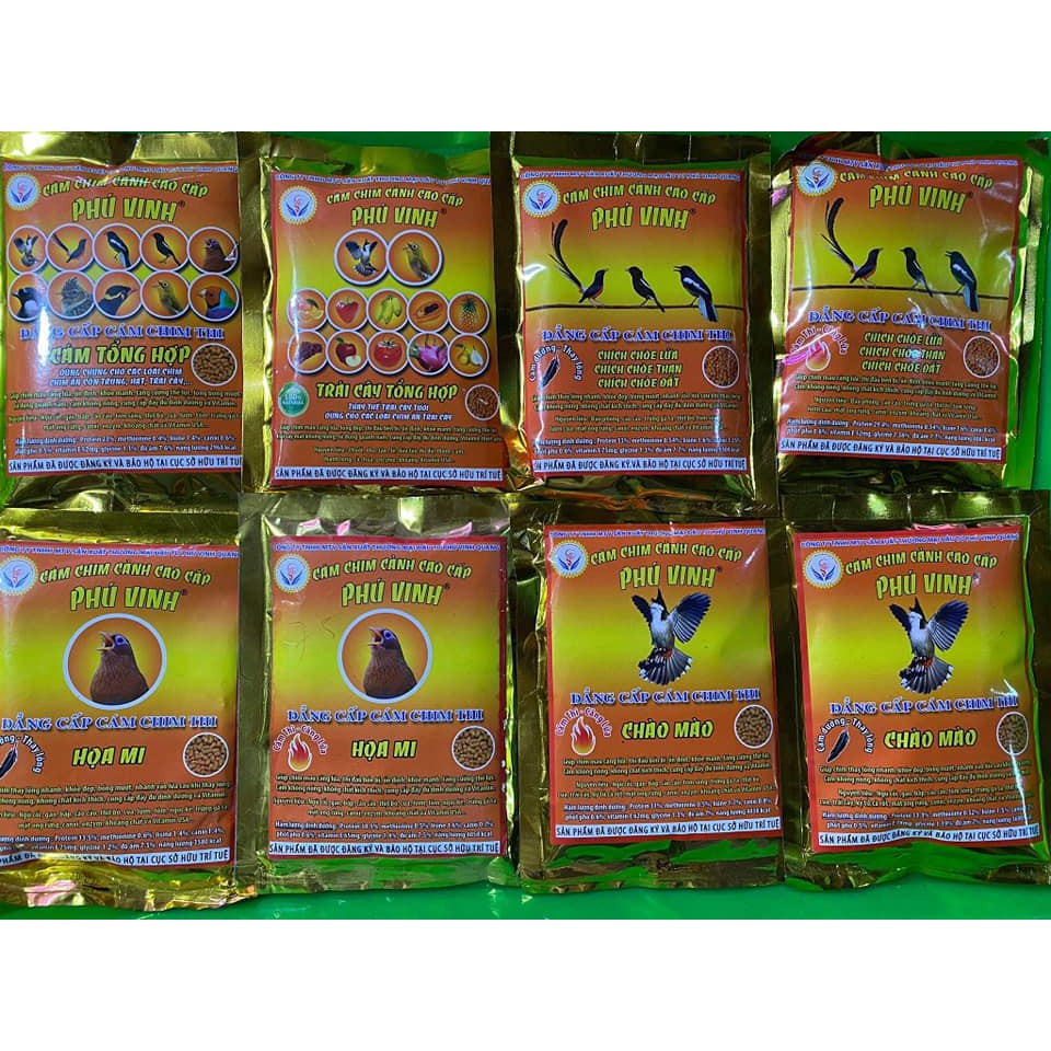 Hạt Côn Trùng Phú Vinh 100g - Thức ăn cho chim