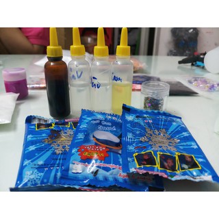Combo/Bộ Kit Bắt Đầu Làm Slime - Starter Slime Kit