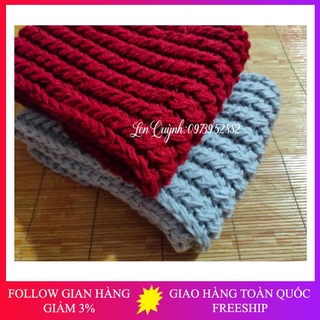 Khăn ống đan tay 100% - Khăn len handmade - Khăn len đan tay