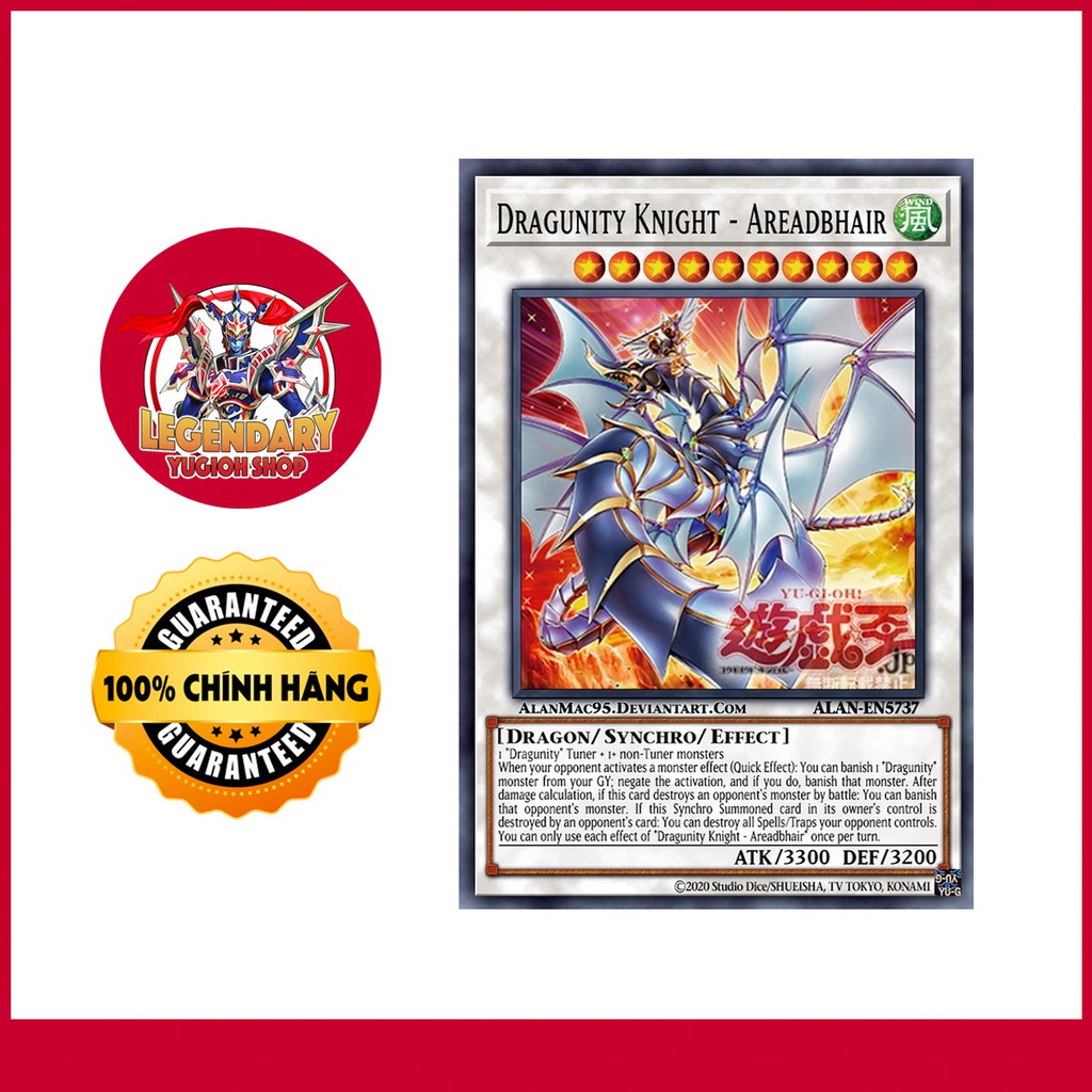 [Thẻ Bài Yugioh Chính Hãng] Dragunity-Knight Areadbhair