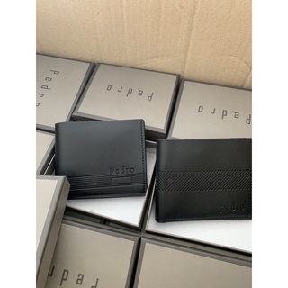 Ví da nam Pedro dáng ngang nhiều ngăn tiện lợi . Bóp da nam cao cấp