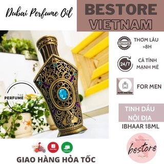[FREESHIP-For men]Tinh dầu nước hoa Dubai IBHAAR mạnh mẽ, cá tính 18ml - Bestore Vietnam