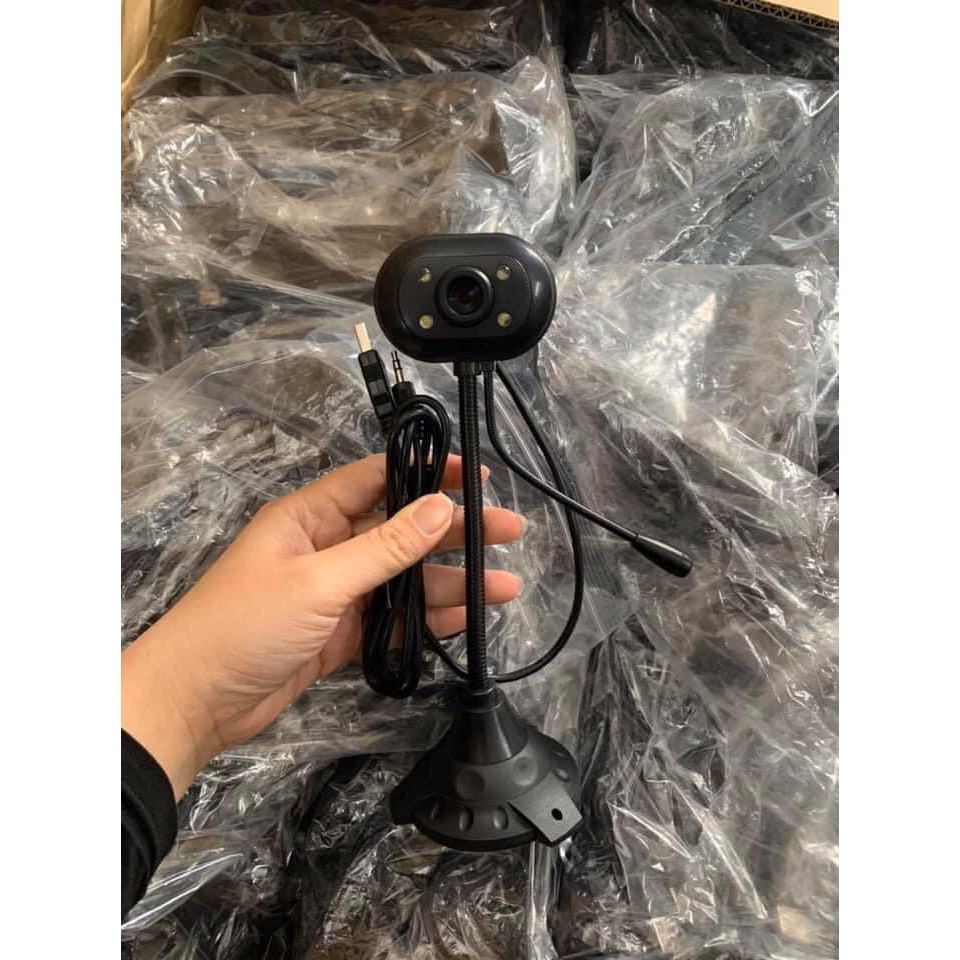 [Mã ELFLASH5 giảm 20K đơn 50K] Webcam Chân Cao HD Có Mic – Webcam chân cao HD không Mic