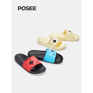 Dép Quai Ngang Posee Ps3133 Họa Tiết Tay Cầm Chơi Game Đơn Giản Cho Nam Và Nữ