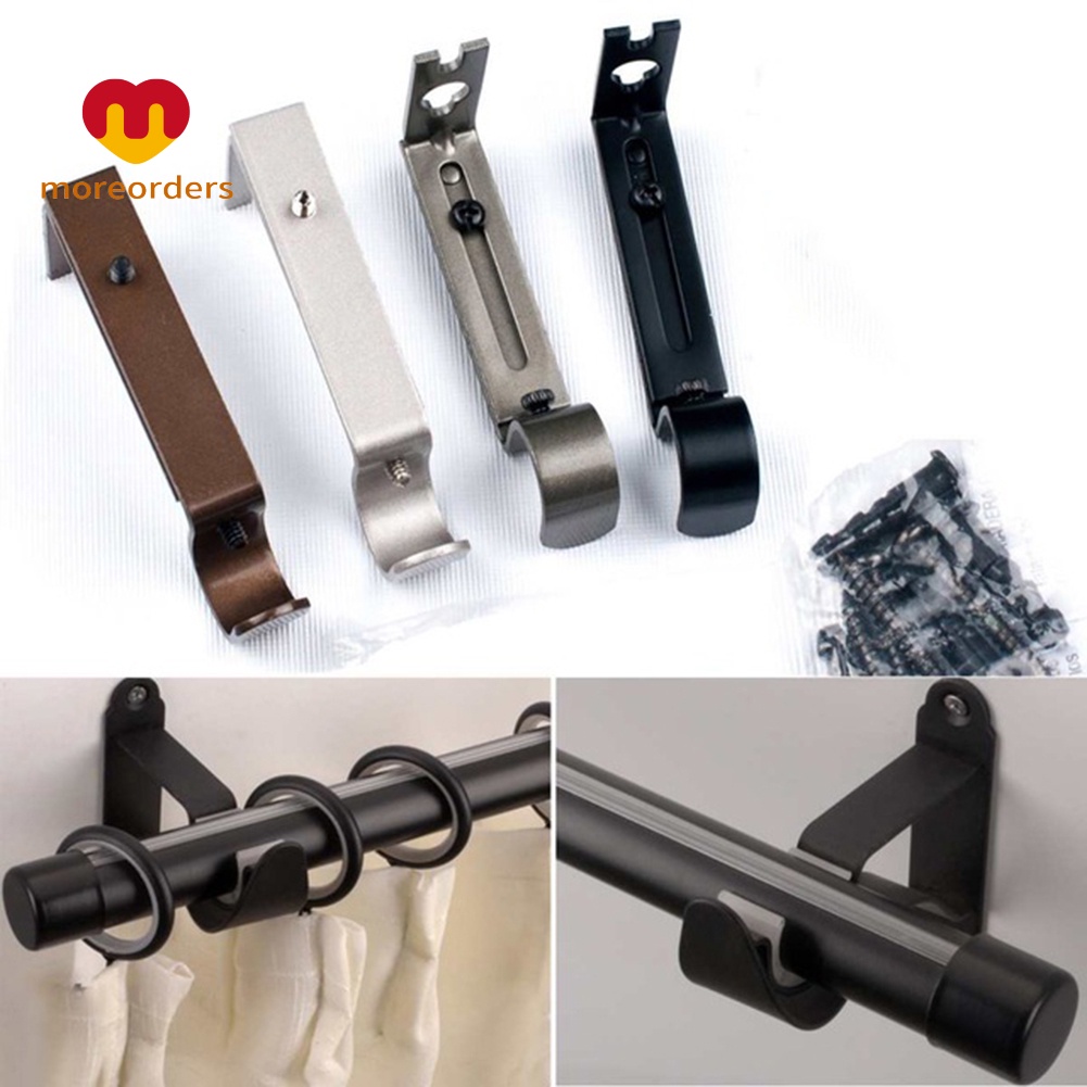 Giá Đỡ Thanh Treo Rèm cửa sổ Bằng Sắt Có Thể Điều Chỉnh Tiện Dụng