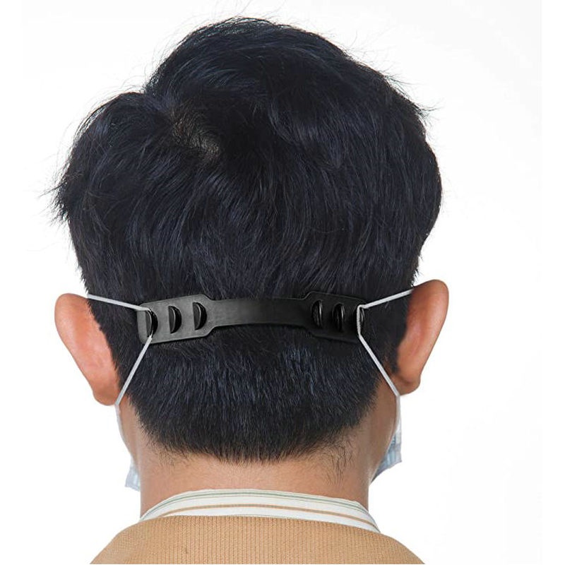 Dây móc dài nới rộng dây đeo khẩu trang điều chỉnh được không để lại dấu vết có thể tái sử dụng bằng nhựa