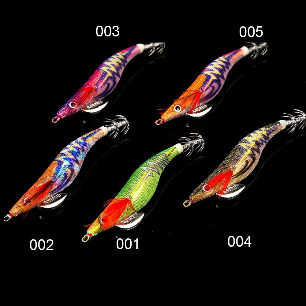 MUVAKO Mồi Câu Cá Hình Tôm Dạ Quang 130mm 20g