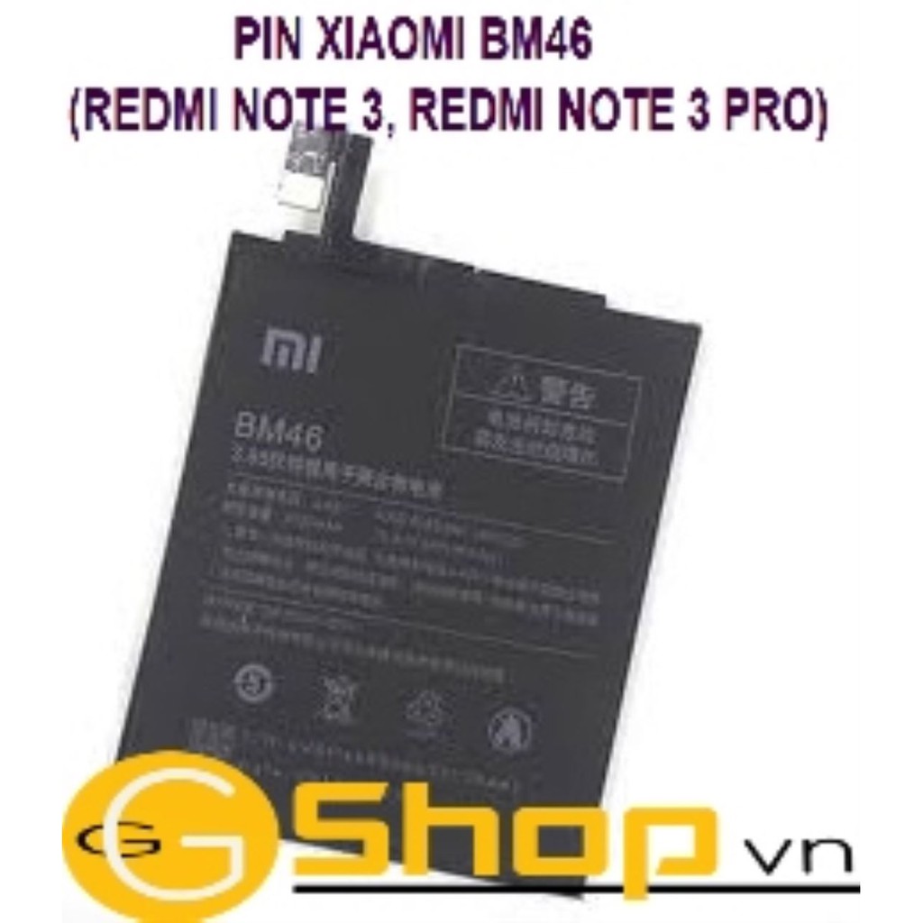 PIN XIAOMI BM46 (REDMI NOTE 3, REDMI NOTE 3 PRO)