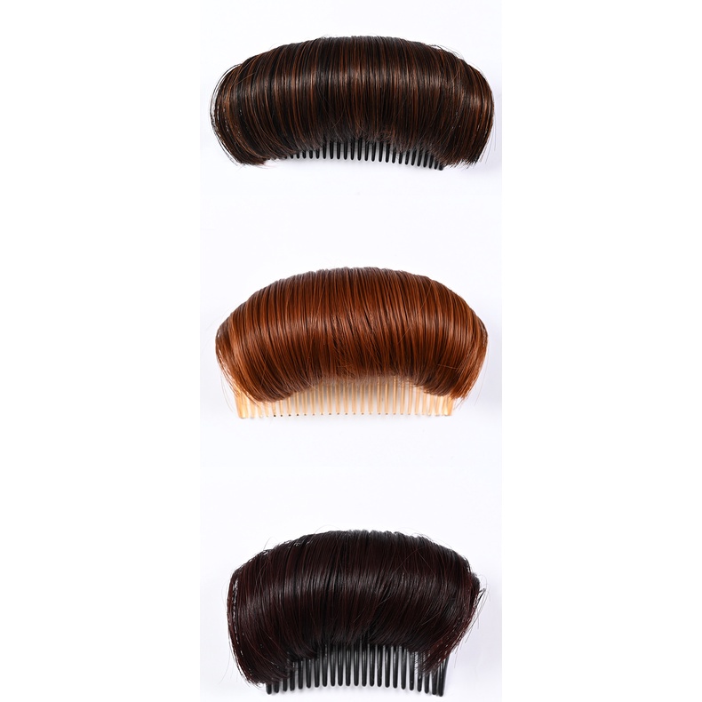 Lược đệm lót tóc giả bằng sợi tự nhiên vô hình độ phồng cao cho nữ