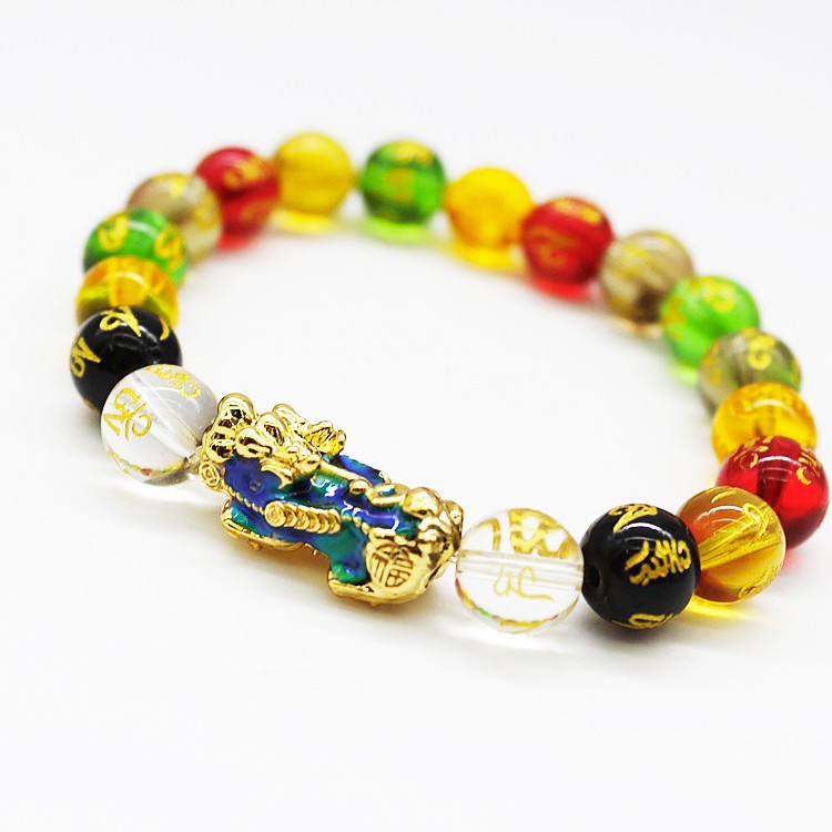 VÒng tay nam nữ VT03 phong thủy thời trang, vòng đeo tay nam KT hạt 10ly