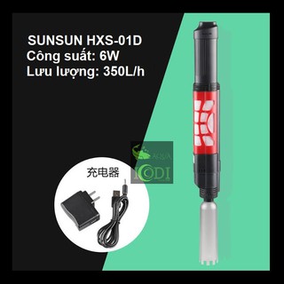 MÁY HÚT CẶN HỒ CÁ SUNSUN HXS 02