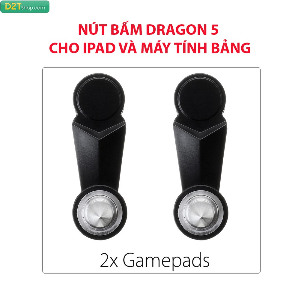 [Phiên bản mới ] Nút bấm game Dragon 2 dành cho iPad, máy tính bảng chơi game PUBG,autotap 30 lần/ giây