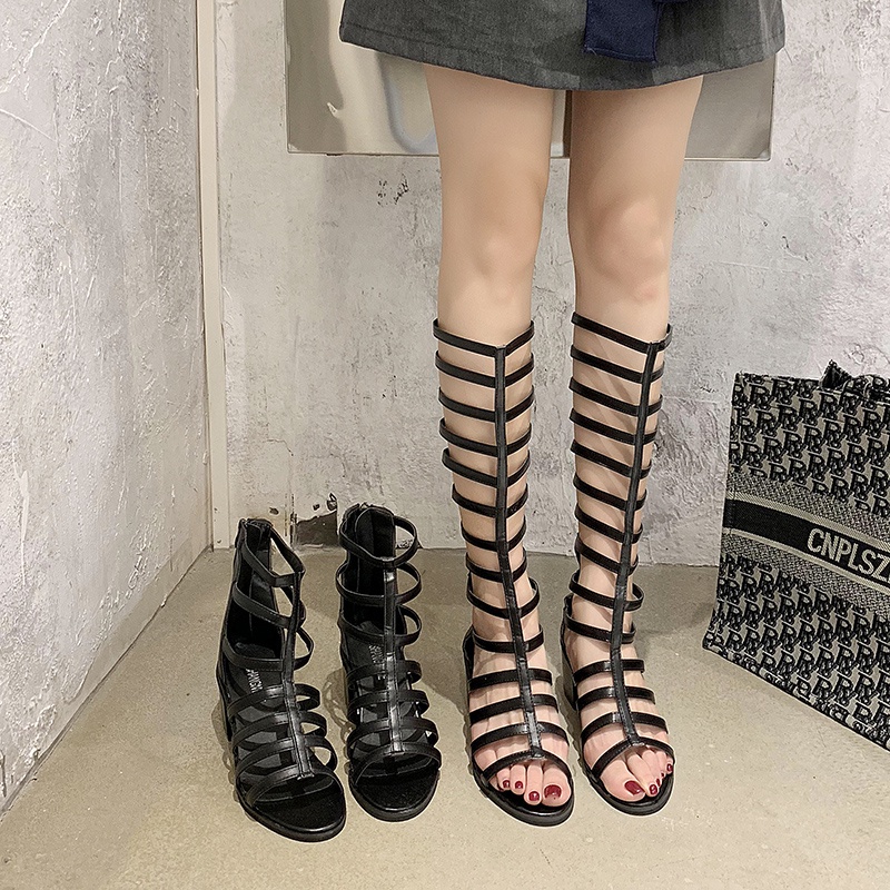 Sandal nữ chiến binh đế vuông 6 phân 2 loại