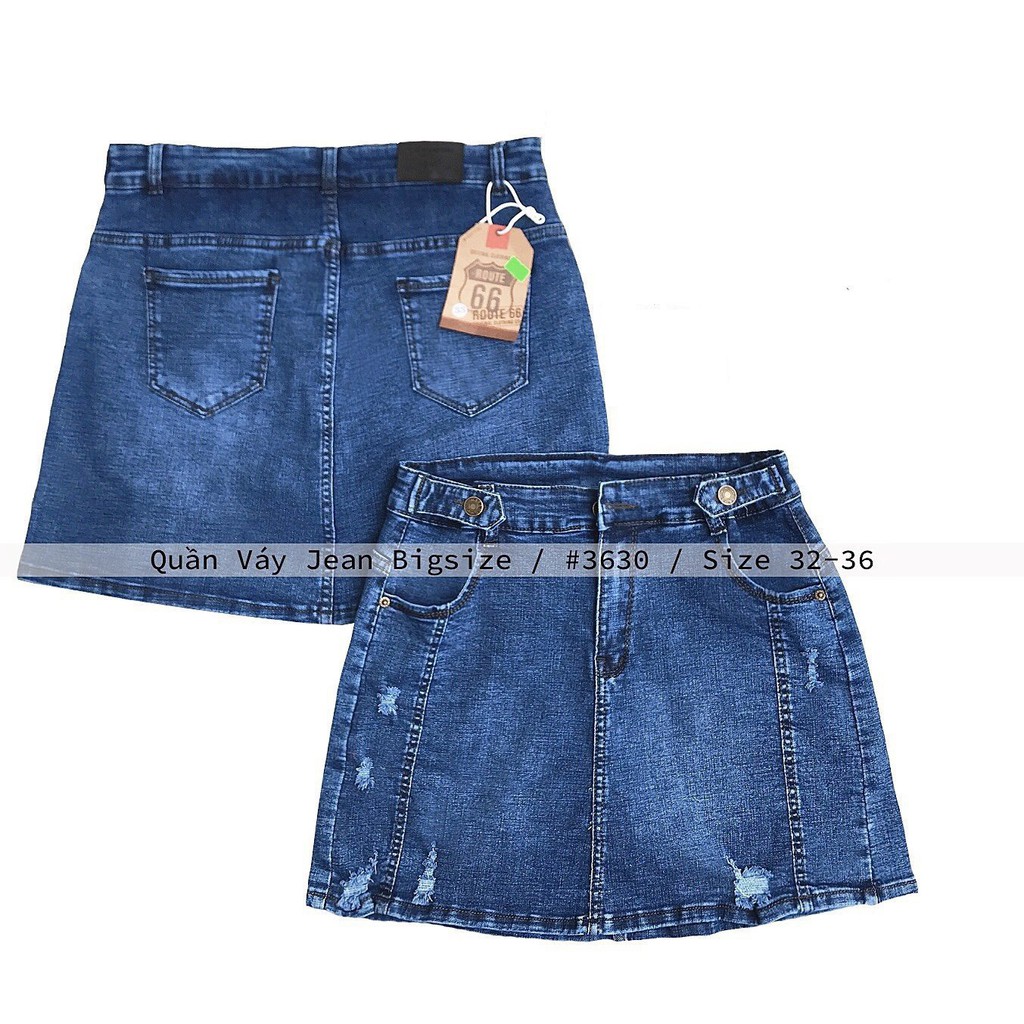 Quần Váy Jean Co giãn dành cho nữ