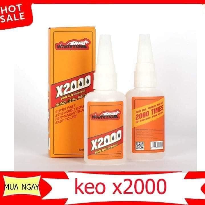 keo nước x2000, dán siêu chắc, hàng chuẩn sịn