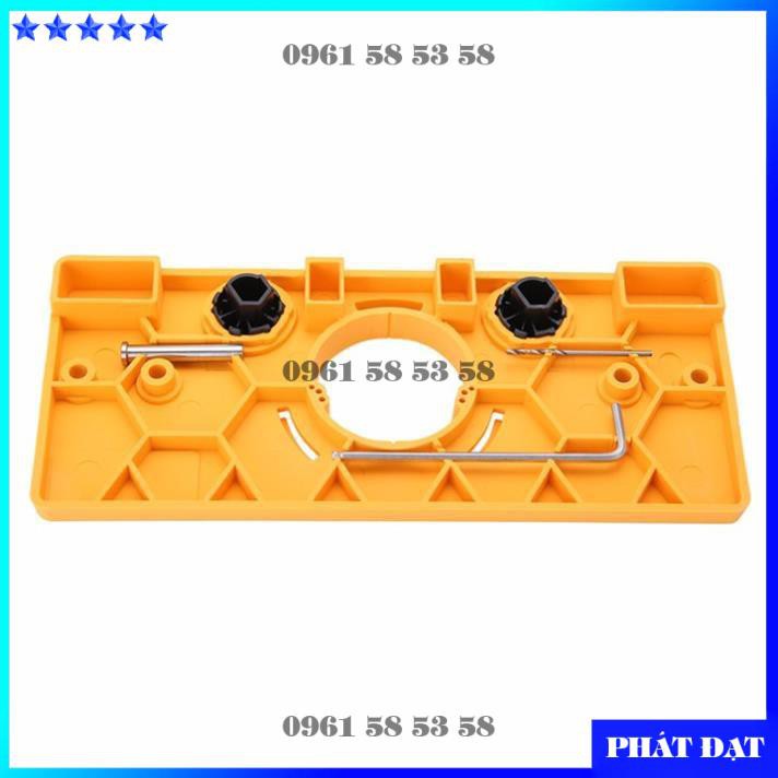 Bộ cữ khoan bản lề bật giảm chấn WNEW (Tặng mũi khoan bản lề) (DCG)