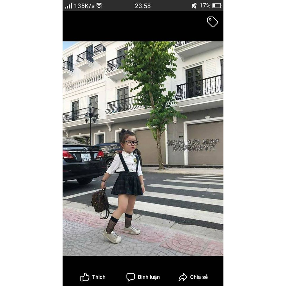 Set yếm bé gái