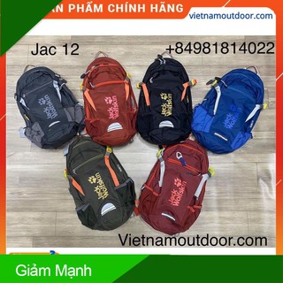 [ Hàng Hot ] Balo Laptop - Balo phượt - Jack Wolfskin 12 L - balo phượt [BẢO HÀNH TRỌN ĐỜI]