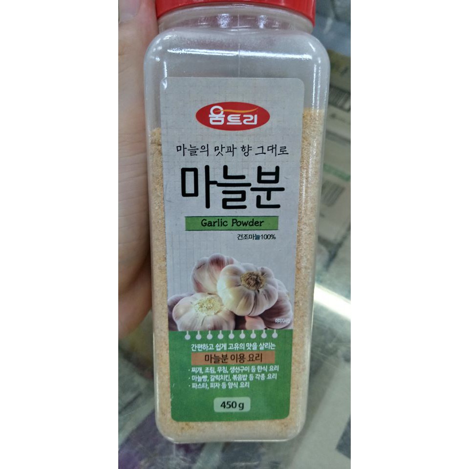 Bột tỏi Hàn Quốc 450g - 마늘분
