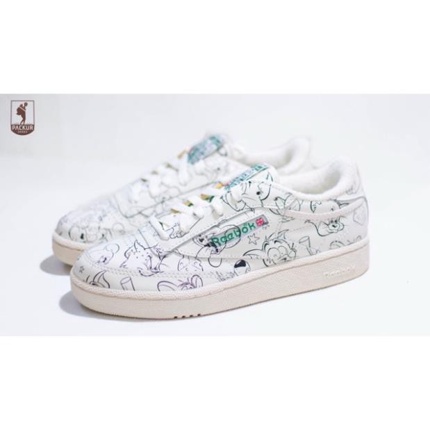 [ Bán Chạy] Giày Reebok x “Tom & Jerry” Club C FW4011 [ Chất Nhất ] 2020 bán chạy nhất việt nam ' hot . ^ ^ ₛ . []