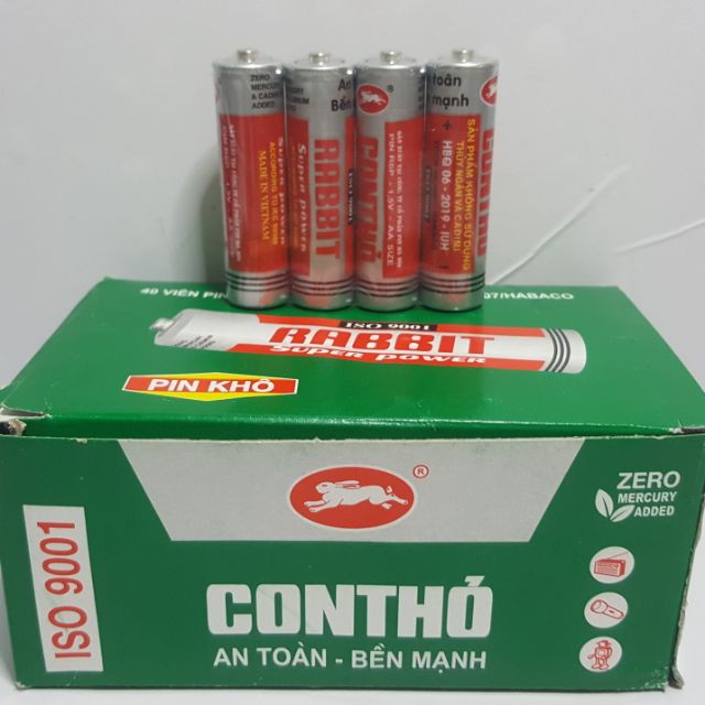 Vỉ 4 pin hàng chính hãng (2A, 3A)