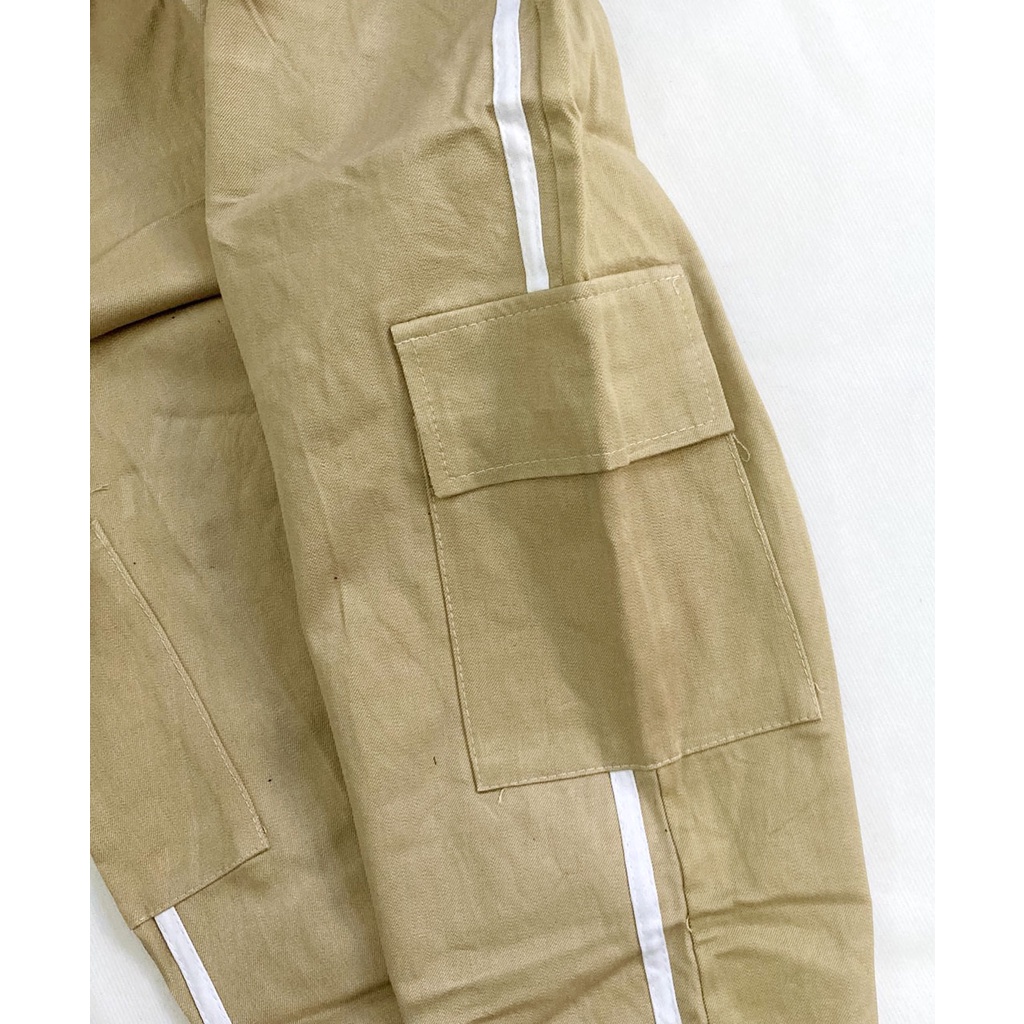 Quần dài bé gái freesize từ 40kg-45kg chất kaki thun, lưng thun dây rút được - cho tuổi TEEN - QD7