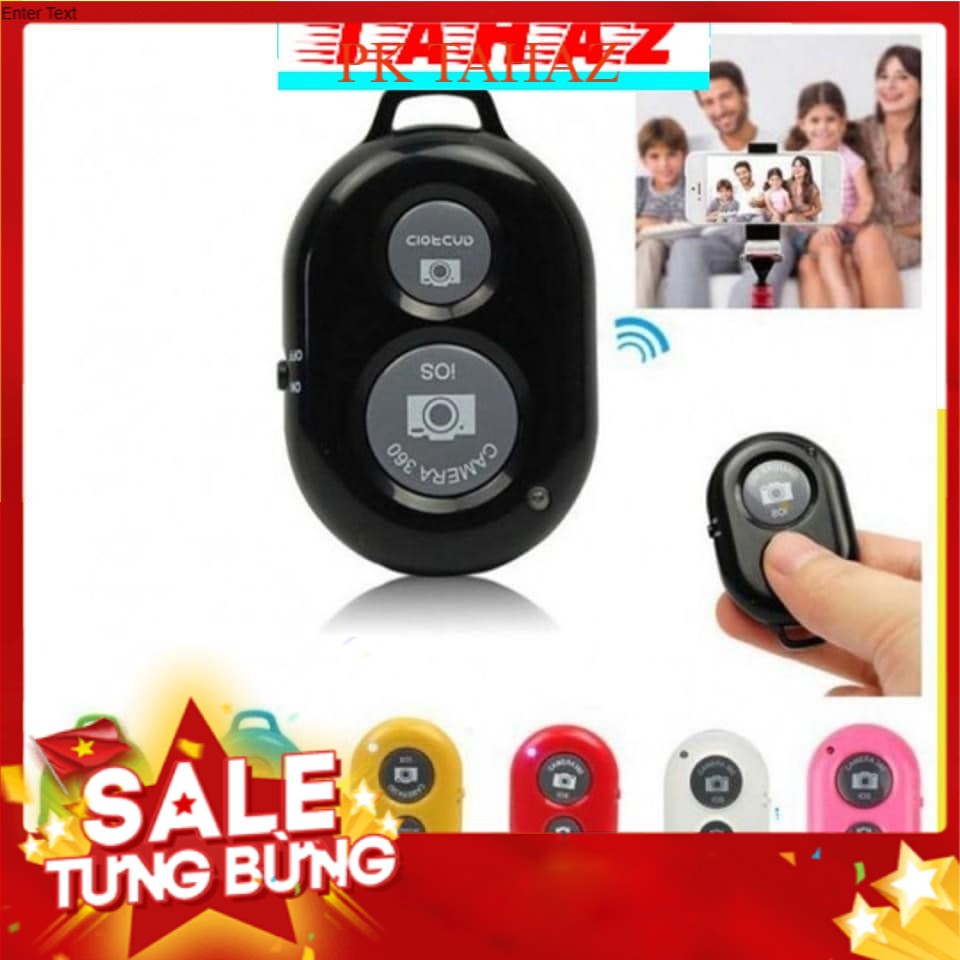 Remote chụp hình tự sướng Bluetooth chụp ảnh từ xa , màu ngẫu nhiên Tahaz shop