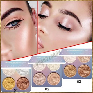 Phấn bắt sáng cmaadu bảng 4 ô màu hlc31