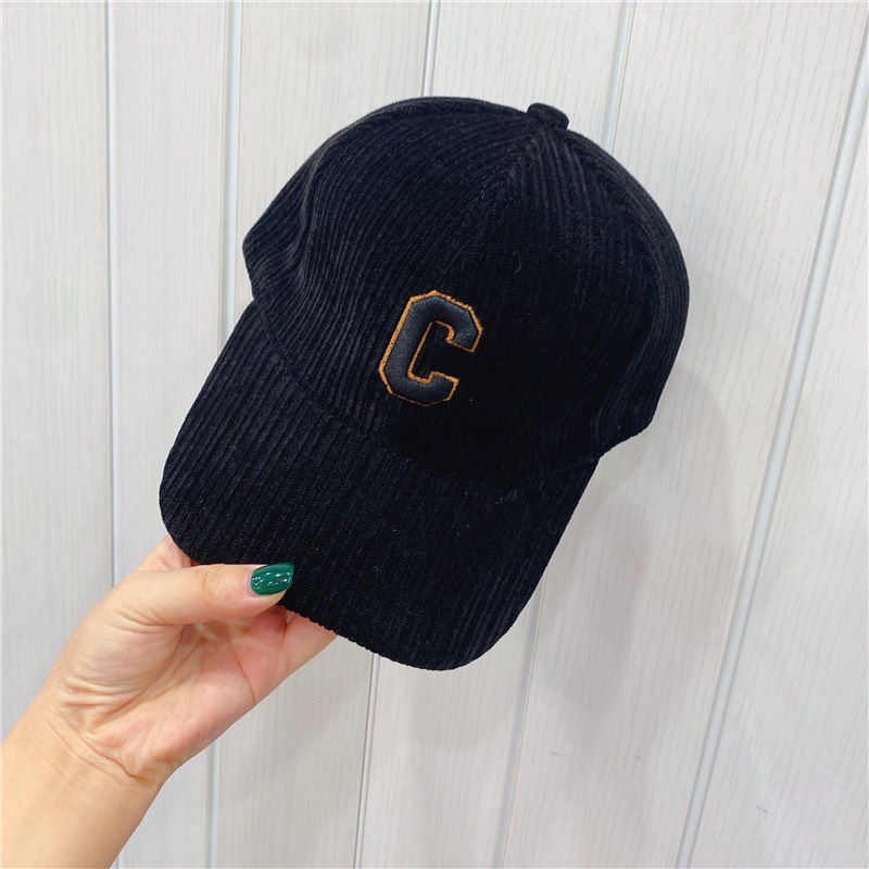 Mũ Lưỡi Trai Nón Kết Nhung Cao Cấp Thêu Chữ C Viền 418 Phong Cách Ulzzang Form Unisex Nam Nữ