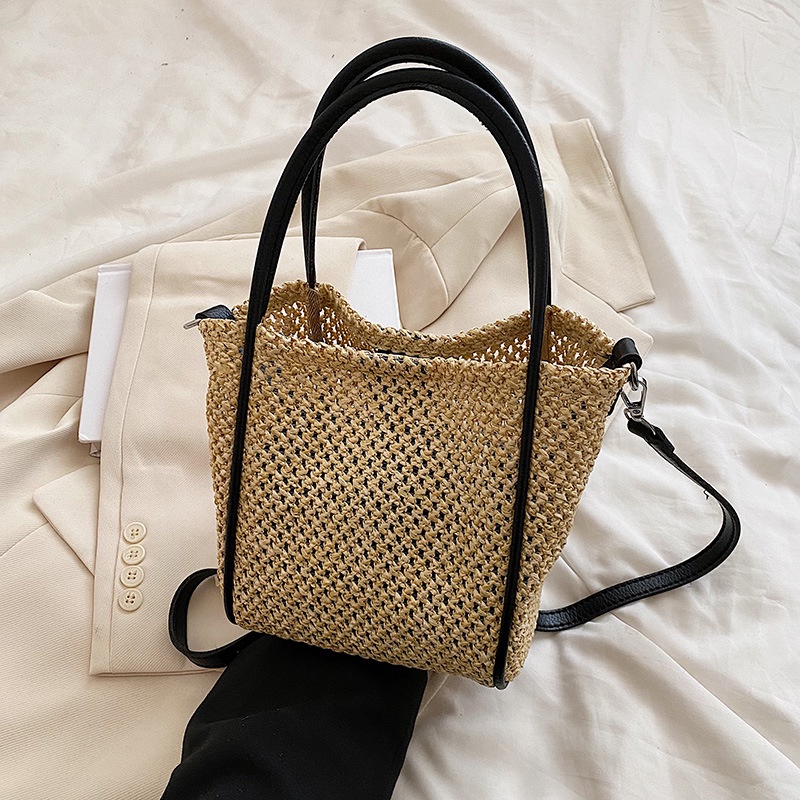 Túi Cói Đeo Chéo Thiết Kế Mới Thời Trang Mùa Hè Cho Nữ 2022
