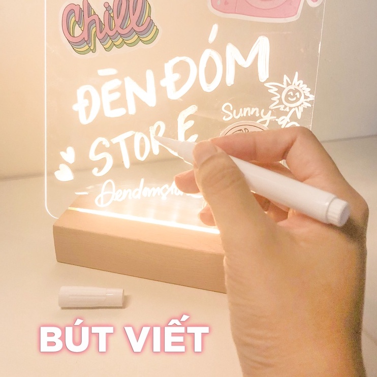 Bút viết bảng ghi chú trong suốt,viết gương, bề mặt kính rất thú vị, có thể tẩy xoá dễ dàng