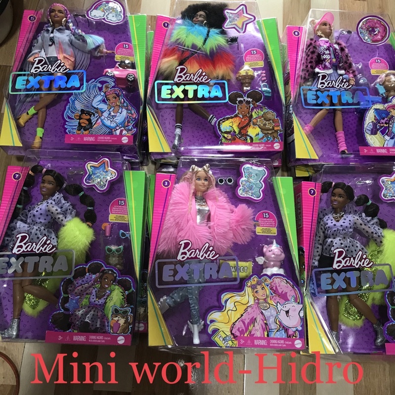 Búp bê Barbie Extra Doll chính hãng Full khớp