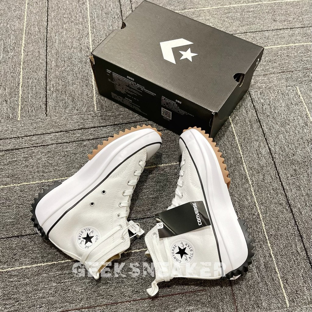 [GeekSneakerZone] Giày Cvs [White/Blue] Run Star Hike JW Anderson White - CAO CỔ TRẮNG | BigBuy360 - bigbuy360.vn