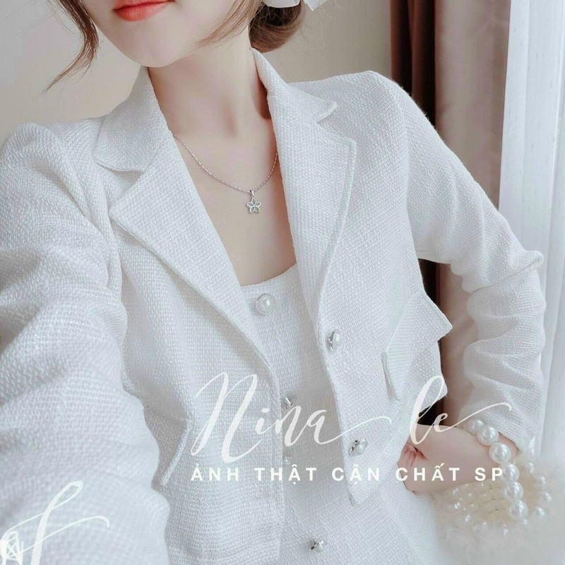 SET ĐẦM 2 DÂY + KHOÁC DẠ