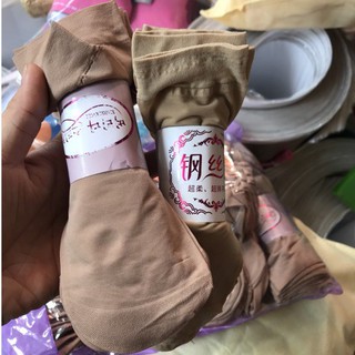 Combo 10 đôi Tất Da Chân Hàn Quốc (mác tím)