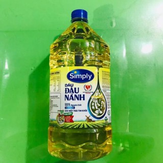 Dầu ăn đậu nành Simply 2L date mới nhất (shopmh59)
