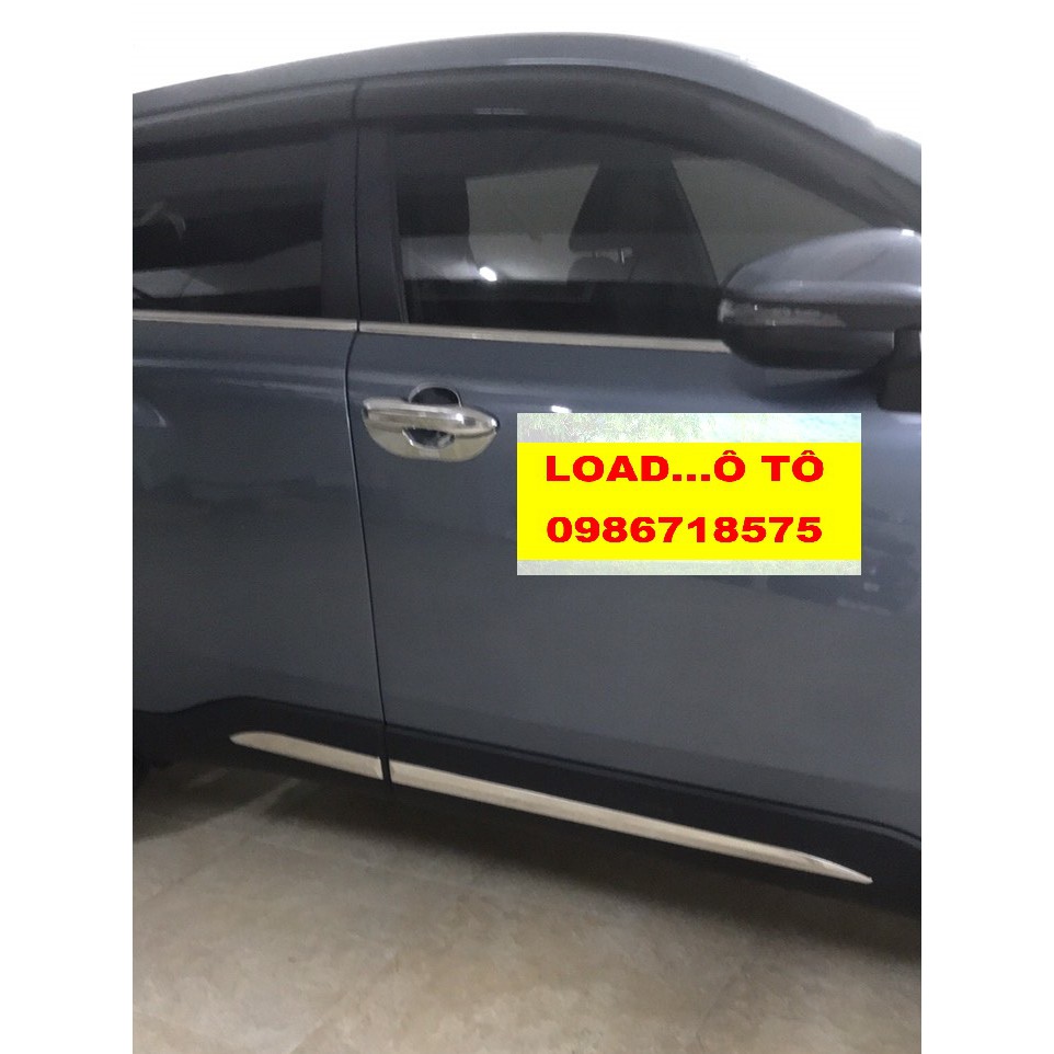 Bộ Ốp Sườn, Nẹp Sườn Xe Toyota Cross 2022-2020 Cao Cấp Hàng Inox 304 Sáng Bóng