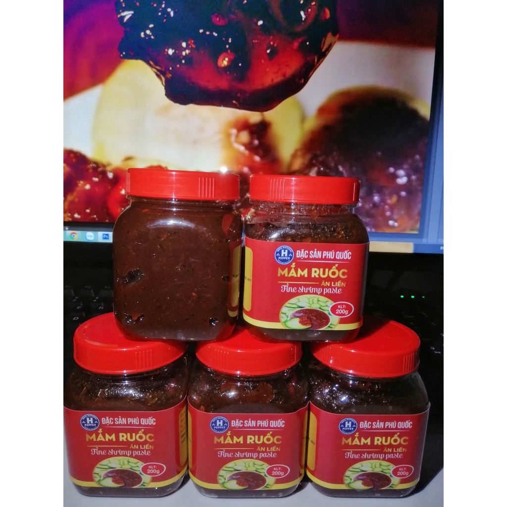 Mắm ruốc ăn liền H PEPPER hộp 200g - ĐẶC SẢN PHÚ QUỐC | BigBuy360 - bigbuy360.vn