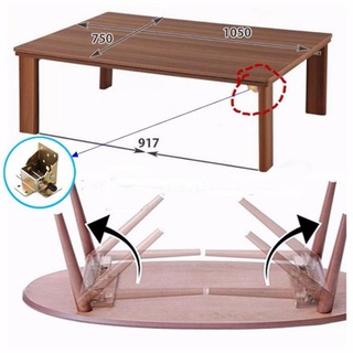 Bản lề chân bàn gập sắt