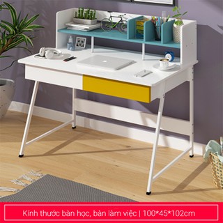 BÀN HỌC / BÀN LÀM VIỆC BÀN MÁY TÍNH (2 CỠ DÀI 100CM/120CM) BAH029