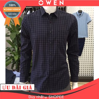 (OWEN GIẢM GIÁ ) - Áo sơ mi dài tay Owen chính hãng - AS81036D