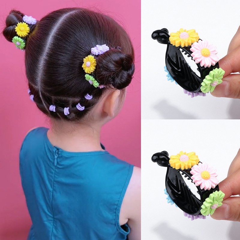 Kẹp Tóc Đuôi Ngựa Tiện Lợi Xinh Xắn Dành Cho Bé Gái